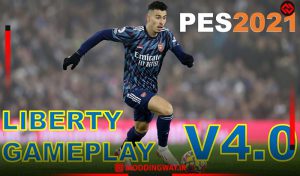 گیم پلی Liberty v4.0 برای PES 2021 – بهبود عملکرد بازی