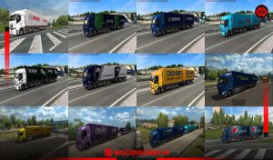 پک کامیون Tandem AI Traffic برای یورو تراک 2