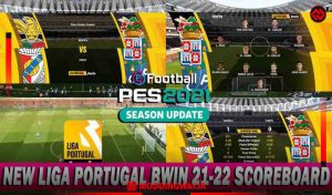 اسکوربود لیگا پرتغال 21-22 برای PES 2021