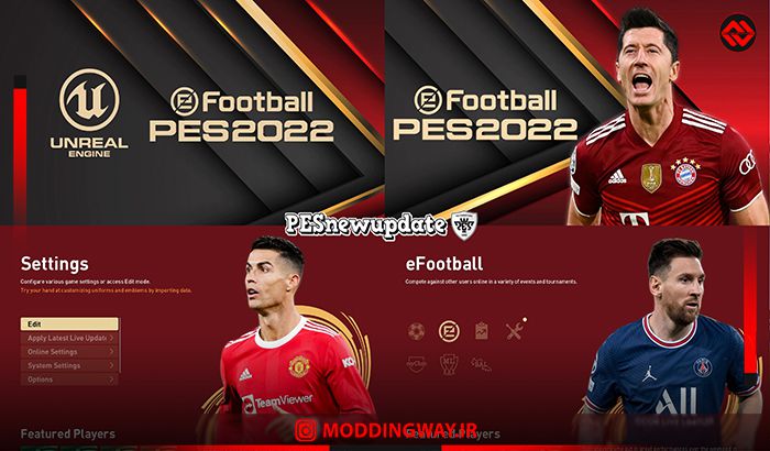 PES 2021 Menu Real Madrid 2023/2024 by PESNewupdate ~