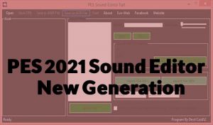 نرم افزار Sound Editor برای PES 2021