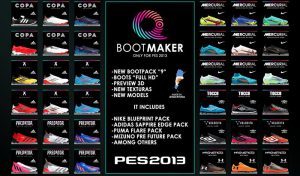 کفش پک Bootpack v10 برای PES 2013 – فصل 2022