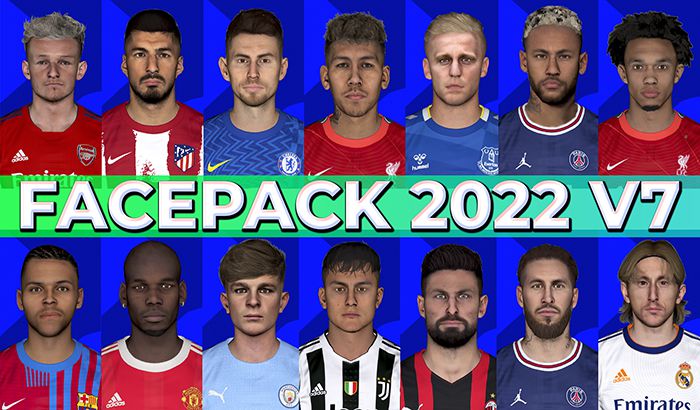 مگافیس پک 2022 برای PES 2017