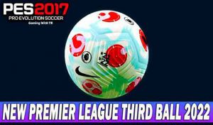 دانلود توپ زمستان لیگ برتر انگلیس فصل 2022 برای PES 2017