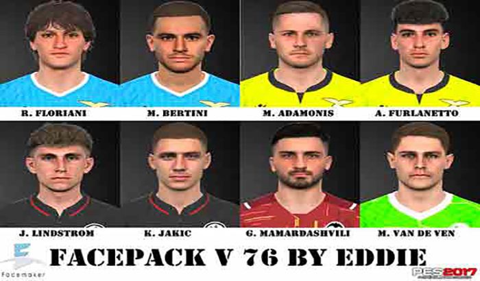 فیس پک V76 برای PES 2017