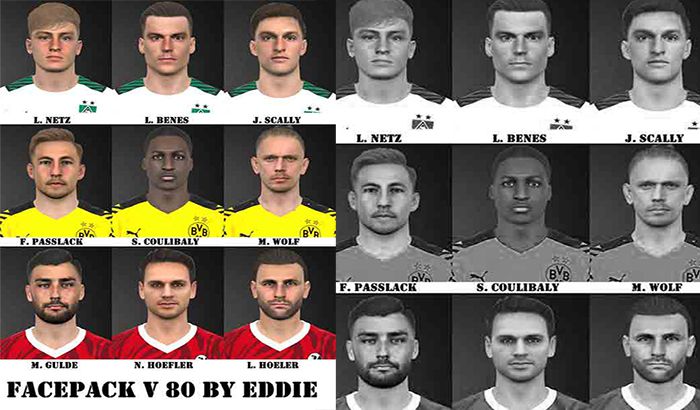 فیس پک V80 توسط Eddie