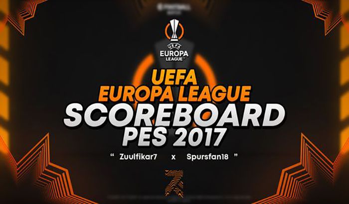 اسکوربورد لیگ اروپا 2022 برای PES 2017