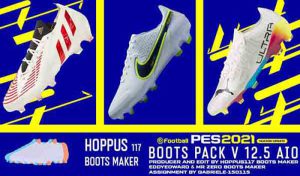 کفش پک V12.5 برای PES 2021 توسط Hoppus117 Boots Maker