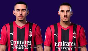 فیس Ismael Bennacer برای PES 2021