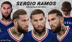 فیس و تتو Sergio Ramos