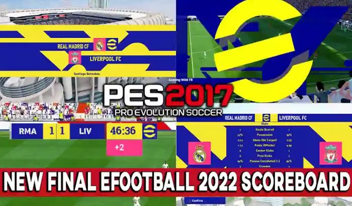 اسکوربورد نهایی EFOOTBALL 2022