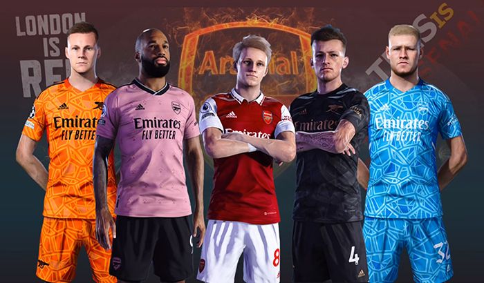 دانلود کیت ARSENAL 2022-23