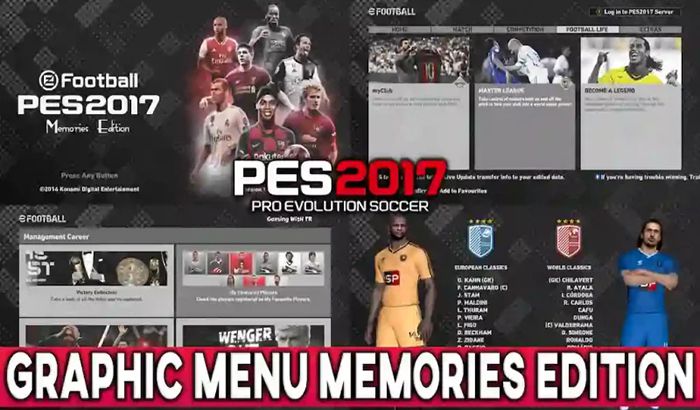 گرافیک منو MEMORIES EDITION