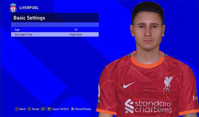 فیس و تتو Darwin Nûnez