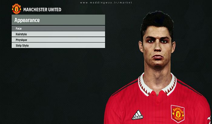 فیس کلاسیک رونالدو