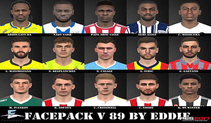 فیس پک V89 توسط Eddie