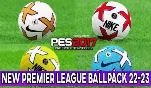 توپ Premier League 22-23 برای PES 2017