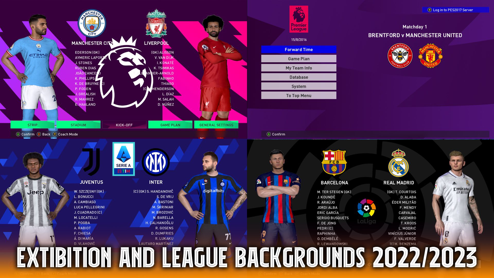 PES 2017 T99 Patch Version 15 All In One Season 2023-2024