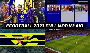 فول ماد گرافیکی Efootball 2023 برای PES 2017 – ورژن 2