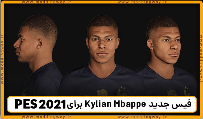 فیس جدید Kylian Mbappe