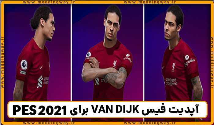 فیس Virgil van Dijk
