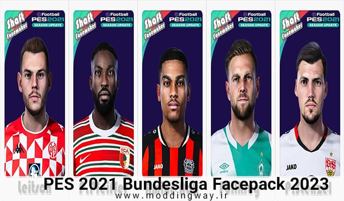فیس پک Bundesliga 23/24 برای PES 2021