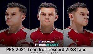 فیس Leandro Trossard برای PES 2021