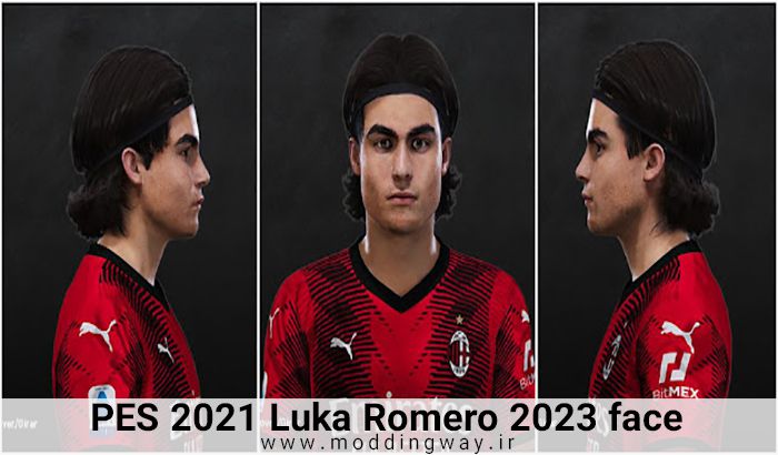 فیس Luka Romero برای PES 2021