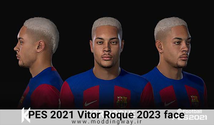 فیس Vitor Roque برای PES 2021