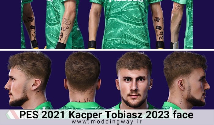 فیس Kacper Tobiasz برای PES 2021