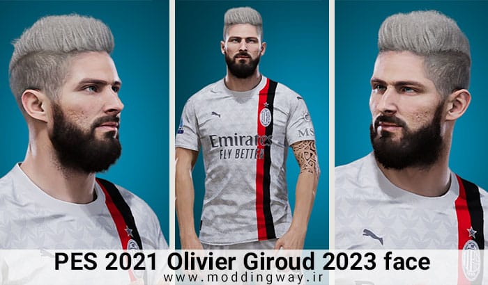 فیس Olivier Giroud برای PES 2021