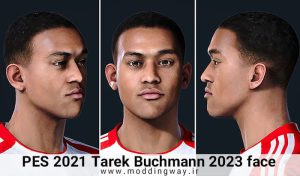 فیس Tarek Buchmann برای PES 2021