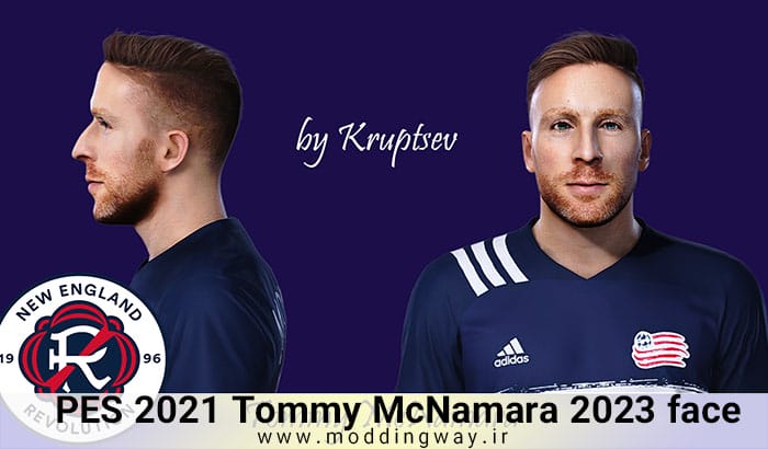 فیس Tommy McNamara برای PES 2021