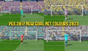 ماد تور دروازه Goal Net Colours برای PES 2017