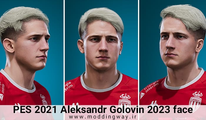 فیس Aleksandr Golovin برای PES 2021