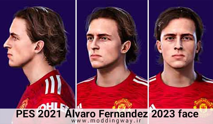 فیس Álvaro Fernandez برای PES 2021
