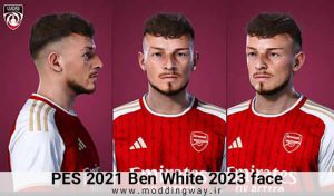 فیس Ben White برای PES 2021
