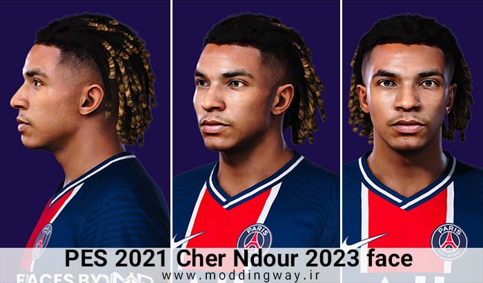 فیس Cher Ndour برای PES 2021