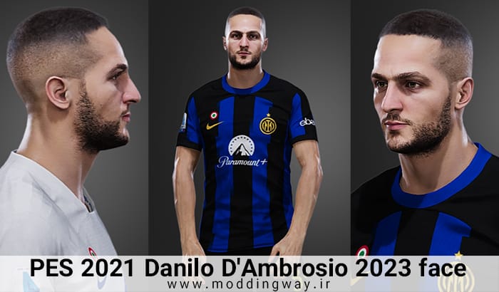 فیس Danilo D'Ambrosio برای PES 2021