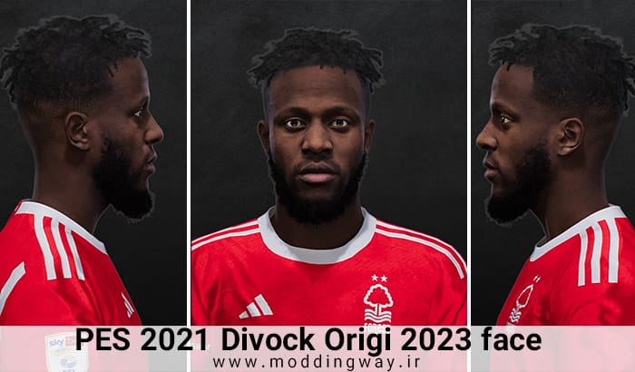 فیس Divock Origi برای PES 2021