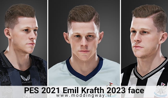فیس Emil Krafth برای PES 2021