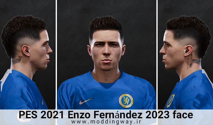 فیس Enzo Fernandez برای PES 2021