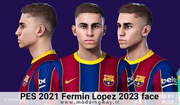 فیس Fermin Lopez برای PES 2021