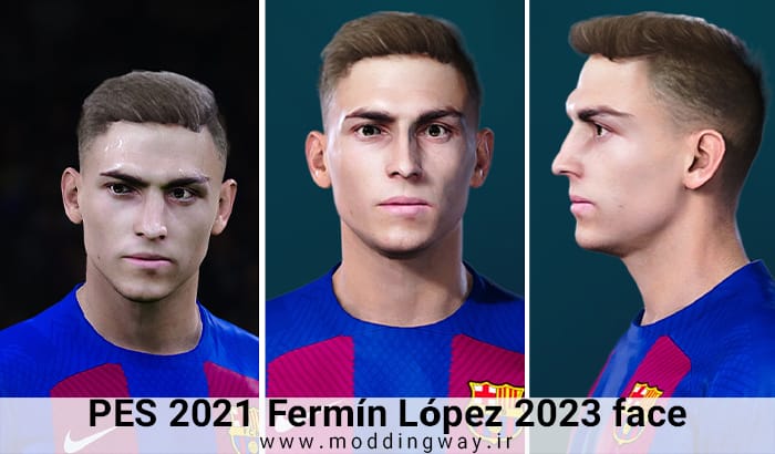 فیس Fermín López برای PES 2021