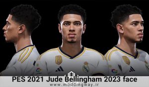 فیس Jude Bellingham برای PES 2021