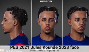 فیس Jules Koundé برای PES 2021