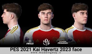 فیس Kai Havertz برای PES 2021