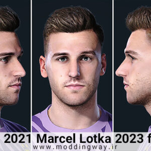 فیس Marcel Lotka برای PES 2021 | مودینگ وی