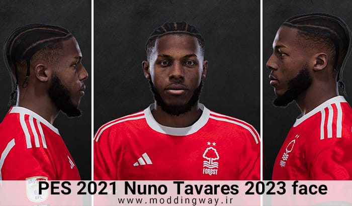 فیس Nuno Tavares برای PES 2021