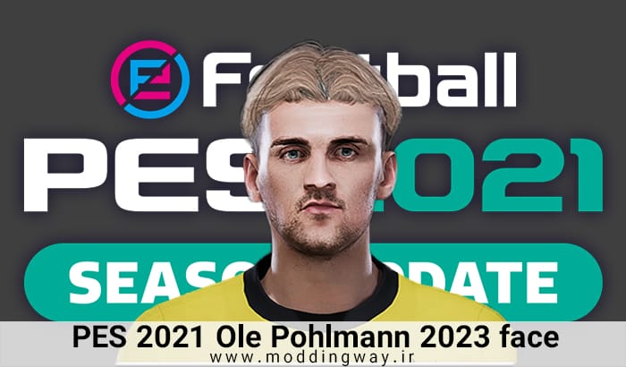 فیس Ole Pohlmann برای PES 2021